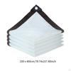 Clear Tarp for Garden Applications with Waterproof Features