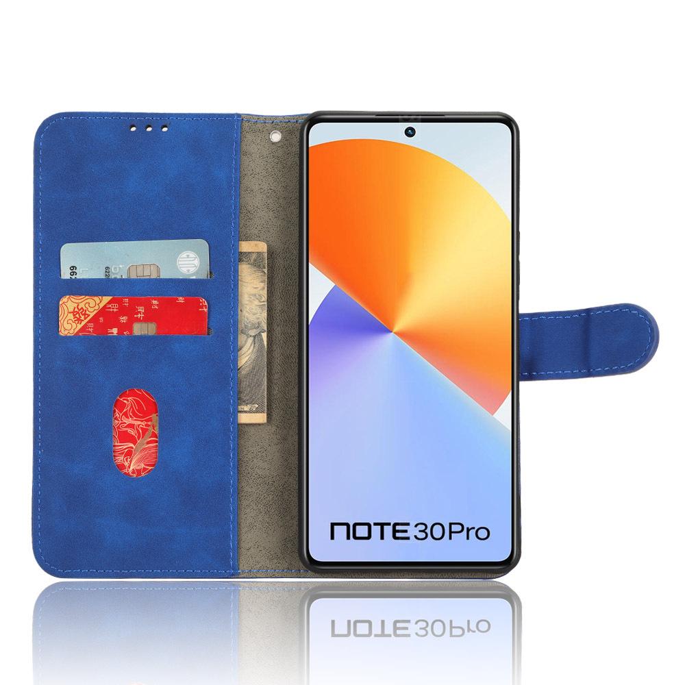 Transsion NOTE30 PRO Retro Leather Flip Case with Card Holder