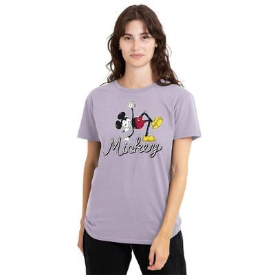 Womens/Ladies Funky Dance Mickey Mouse T-Shirt