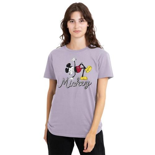 Disney Womens/Ladies Funky Dance Mickey Mouse T-Shirt