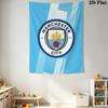Wild MCFC VictoryWall Hanging Printed Fabric Blanket Decorative Tapestries for Bedroom Living Room Home Decor