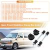 UXCELL Front Stabilizer Sway Bar Link Kit for Chevrolet Express 1500 2500 3500 K700537