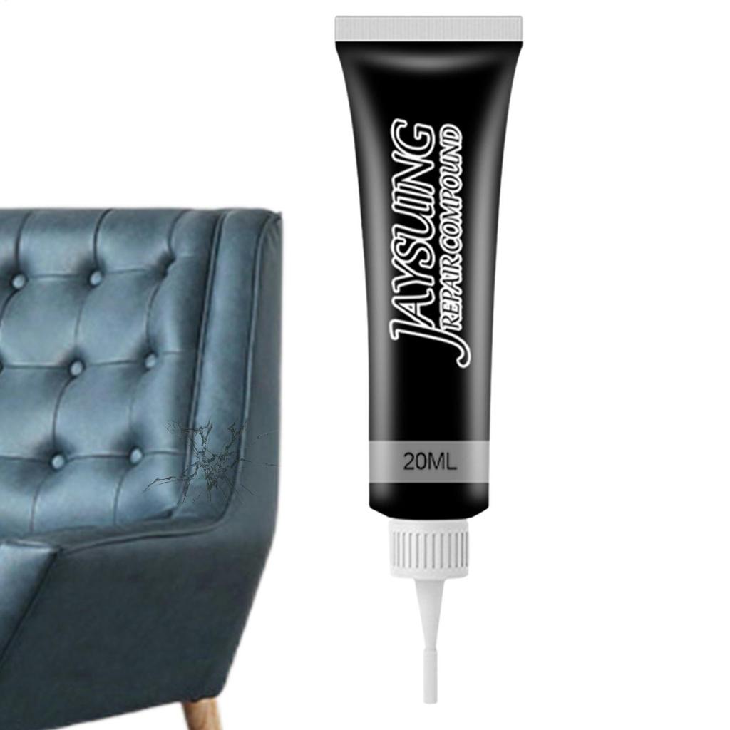 20ml Leather Repair Gel Complementary Colors Repair Scratches Cracks Car Seats Sofa Accessories Kit Home Household Cleaning