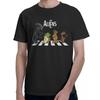 Vetřelci Alf ET Tričko Klasický Film Vetřelec Abby Road Bavlna Vintage Krátký Rukáv O-Krk Klasické Tričko Velká Velikost Tričko