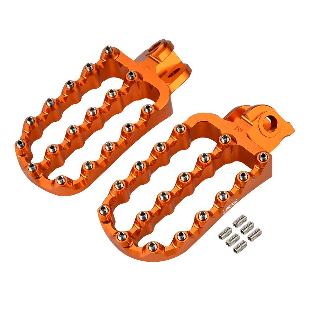 Motorcycle Forged Footpeg Footrests for KTM 690 Enduro/R 08-25 690 SMC R 19-25 690 SMC/R 08-18 Husqvarna 701 SM Enduro 2016-2025