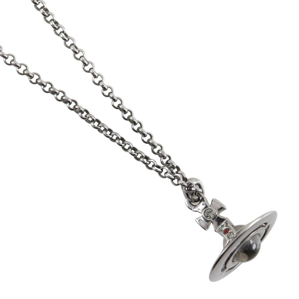 

Vivienne Westwood New Petit Orb Necklace NEW PETITE ORB brass 7g Women Used