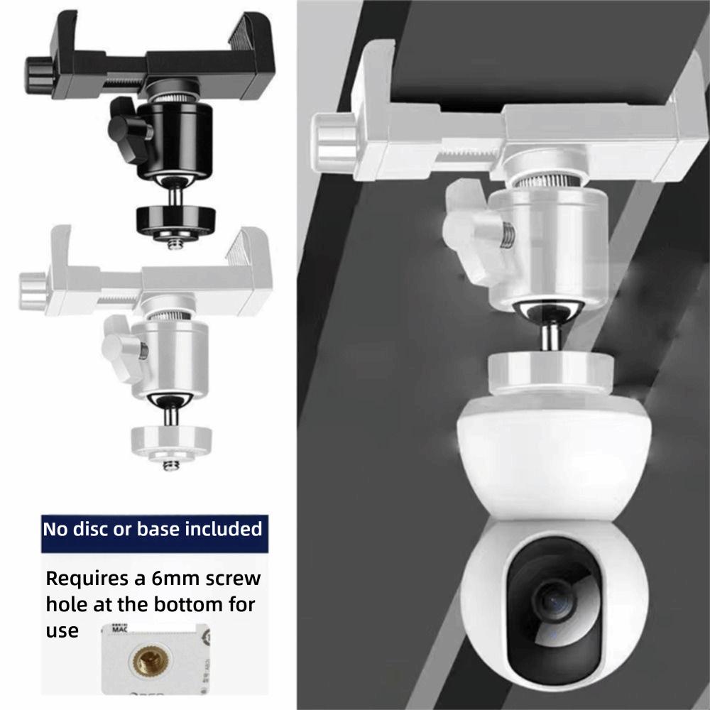 No Punching Mini Camera Holder Adjustable Camera PTZ Stand With 1/4 Screw Smart Camera Mount