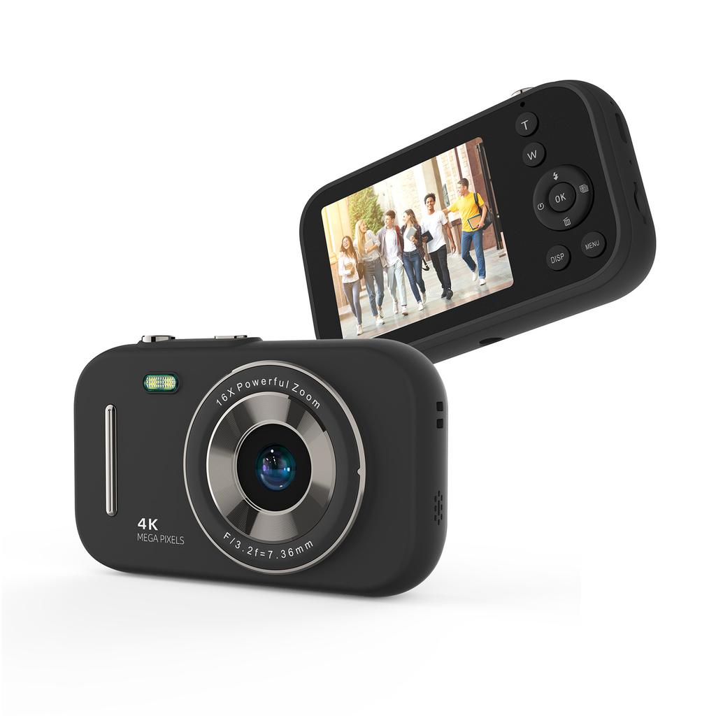 4K Digital Camera Portable Digital Video Camera 48MP 2.8 Inch IPS Screen 16X Zoom Built In Battery Birthday Christmas