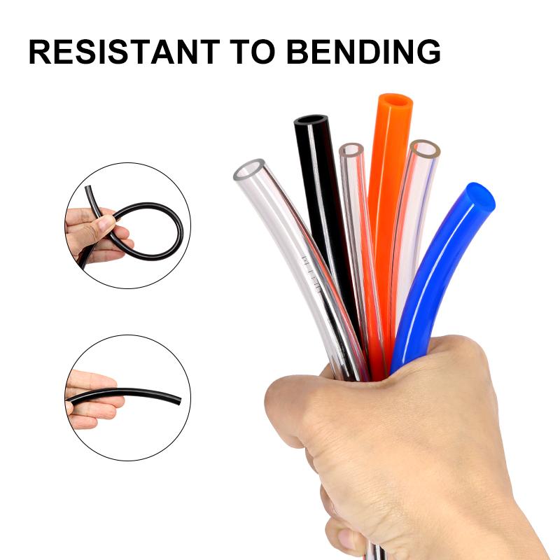 PU Pneumatic Tube 2/5/10M ID 2-12mm High Pressure Air Hose Polyurethane Tubing Flexible Compressor Hose for Line Pneumatic Tools
