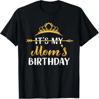 It's My Mom's Birthday Party Idea For Women T-Shirt