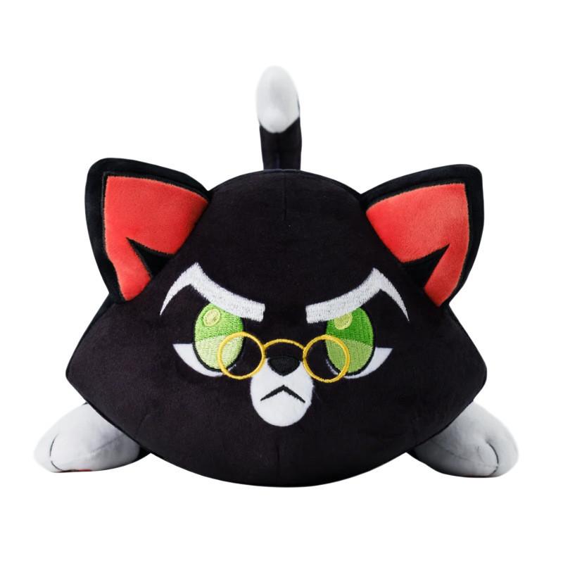 Adorable Lackadaisy Tater Plush Cat Toy Soft Crystal Velvet Stuffed Animal Doll