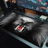 Besiktas Gymnastics Club Large Size Mouse Pad Large Gaming Table Cushion Non-slip Laptop Tablet Big Mousepad XXL Mat Mini PC Playmat With Lock Edge