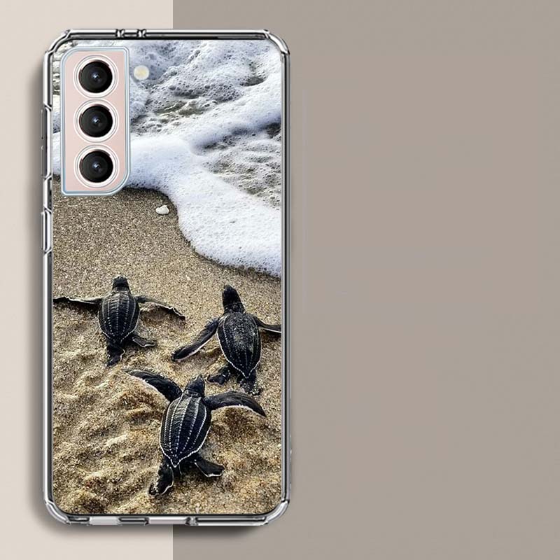 The Little Turtle Crawled Towards The Sea Phone Case For Samsung A16 A26 A36 A56 A17 A15 A25 A35 A55 A14 A24 A34 A54 A04S A05S G
