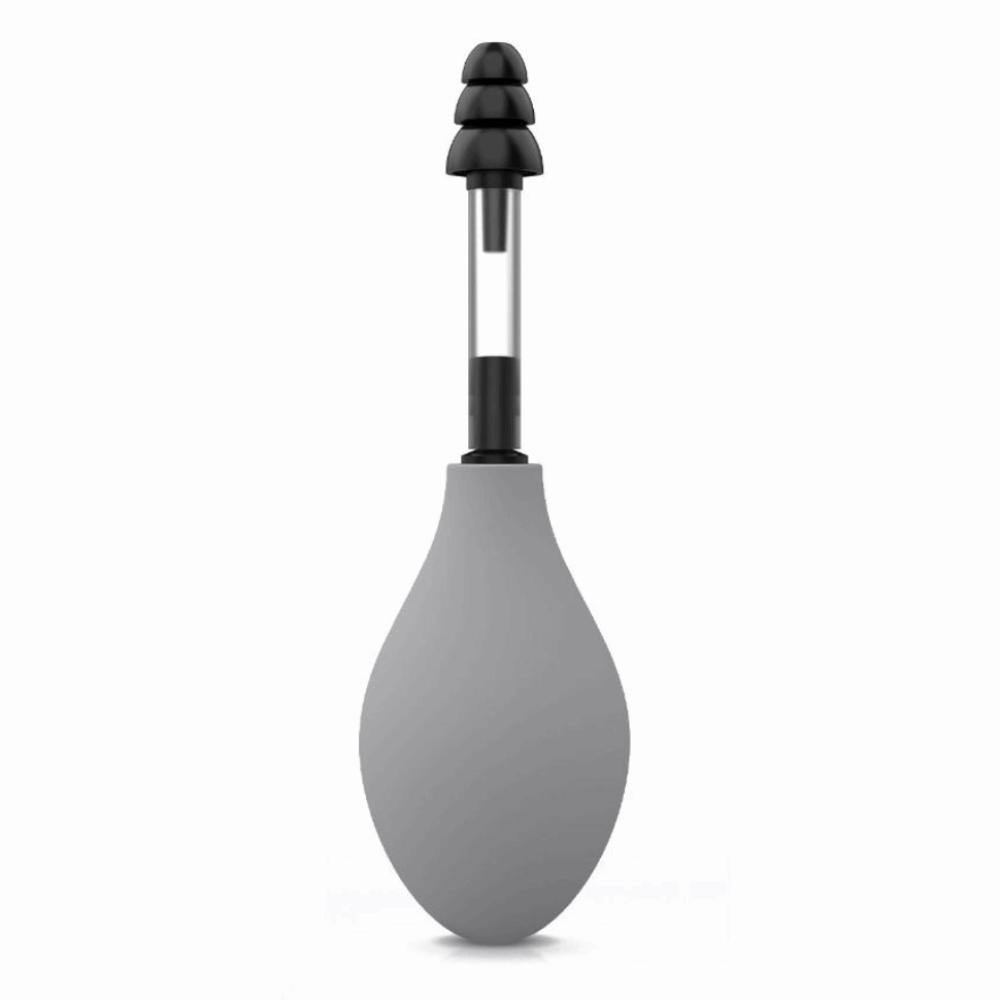 Black Grey Inner Ear Pressure Tool Silicone Relief Suction Device Soft Ear Pressure Tool  Airplane