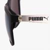 Puma Pu0016sa 001 Square Horn Rimmed Mirror Asian Fit Lightweight Sunglasses