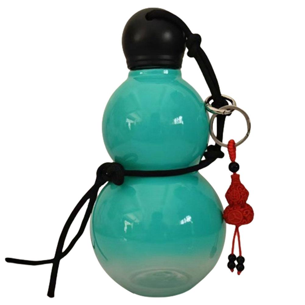 2025 New 800ML Large Capacity Wine Bottle PC Creative Water Kettle Sports Vintage Chinese Retro-Inspired Gourd Water Bottle