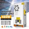 480W Transformer with Dual Digital Display Adjustable HJS Switching Power Supply