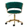 4Rico Swivel Chair Qs-Gw01G Velvet Green