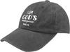 Gods Masterpiece Bible Verse Baseball Cap Christian Denim Washed Casual Adjustable Hat Unisex
