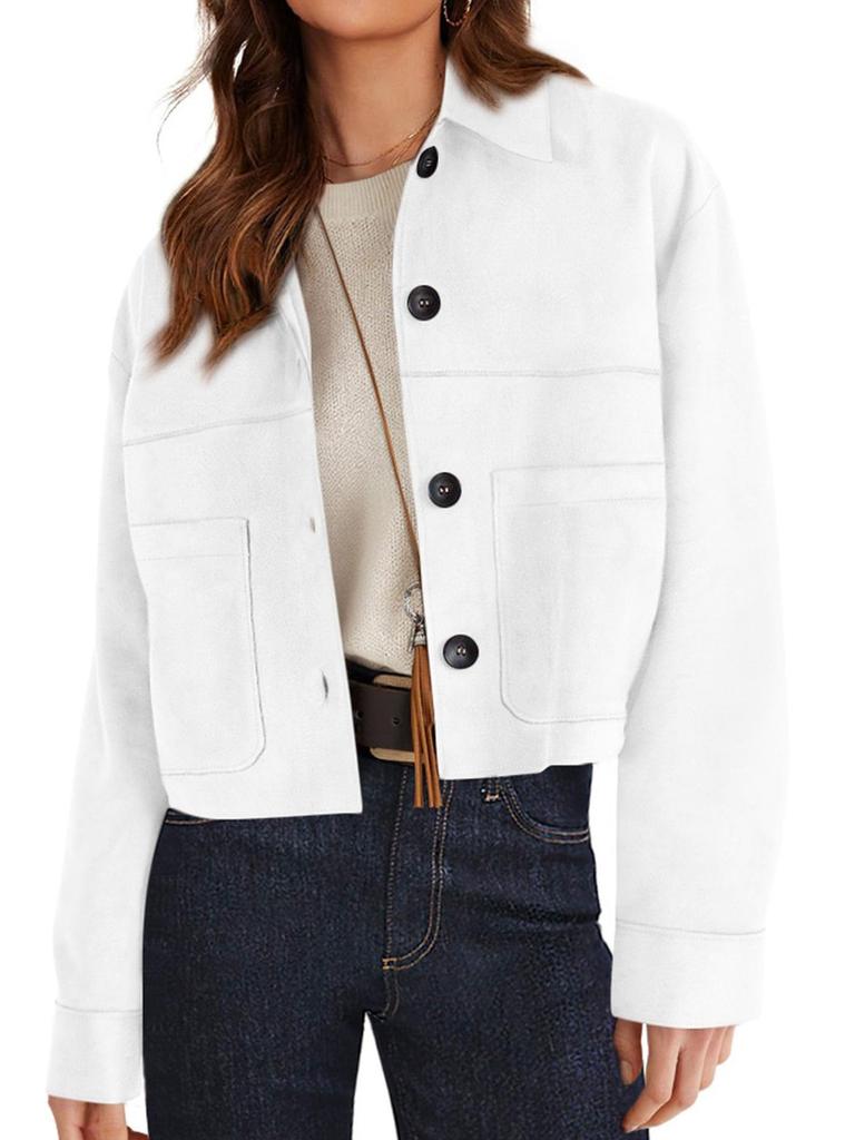 Damen Kunstlammfell Kurze Jacke Lässig Leicht Herbstmode Wintermantel Trendige Kleidung