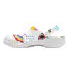 Cartoon Printed EVA Casual Clogs for Women Men Soft Sole Flexible Breathable Slip On Sandals Slippers Summer Daily Leisure Shoes