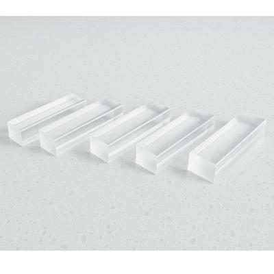 EWOO SUPPLY Soporte para Palillos Kasumi Vidrio Esmerilado Japonés para Comer -KASUMI- Reposapiés, Acrílico, Efecto, Moderno, Elegante, Transparente, Mesas, YS-1048
