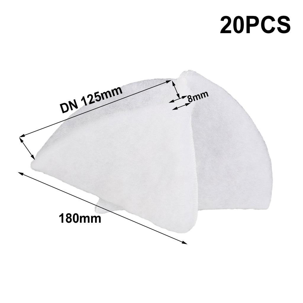 Set Conical Exhaust Valve Filter Kit 20*10*10cm Compatible With Helios Exhaust Air Thermal Bonding Accessories