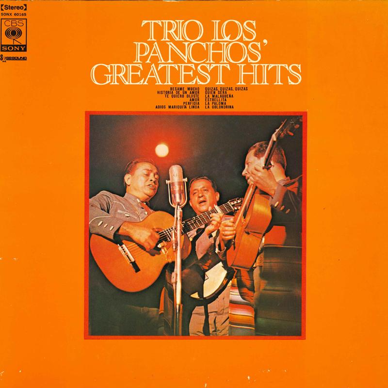 LP Record TRIO LOS PANCHOS - Greatest Hits SONX60165 CBS SONY Japan Latin Used