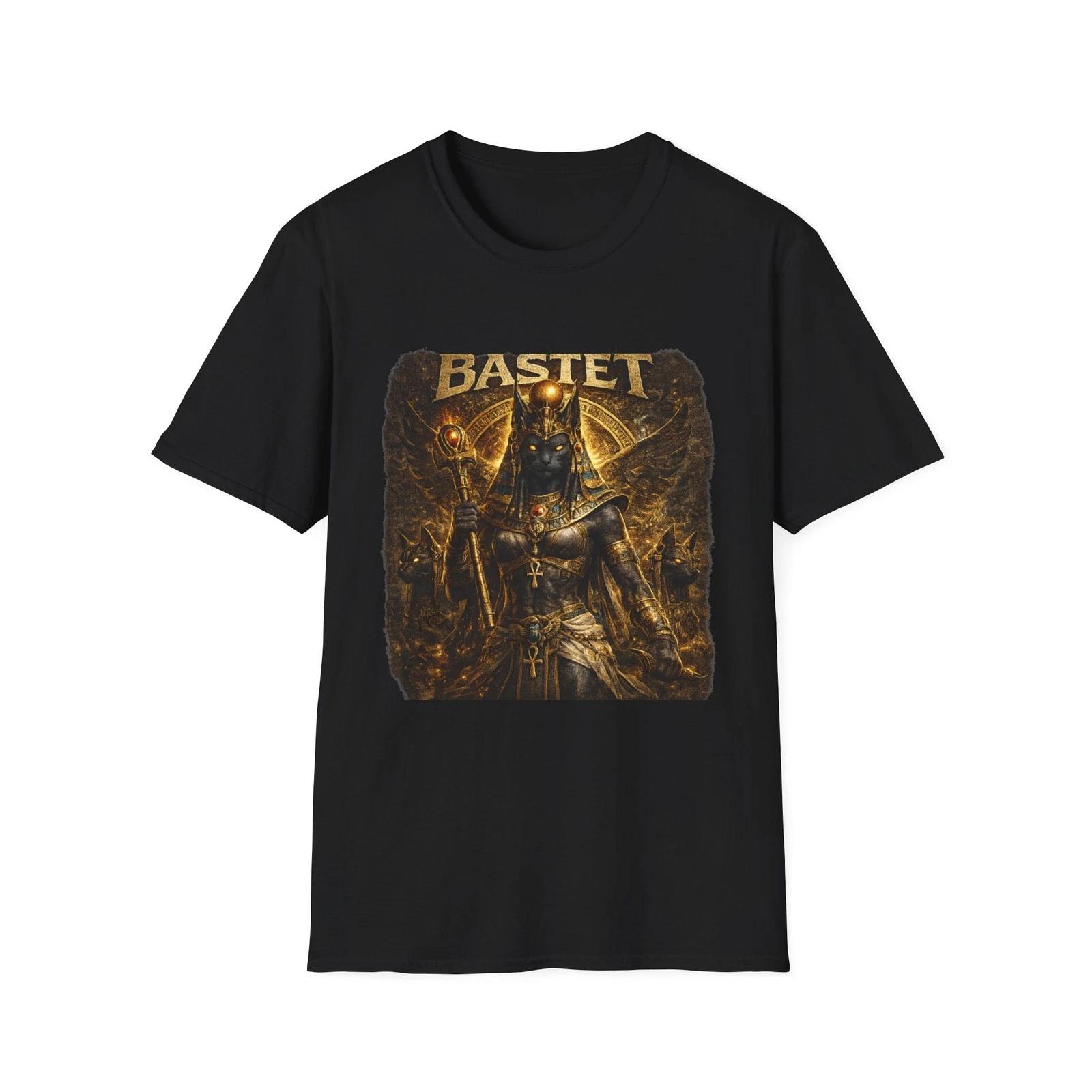 Bastet Goddess Children s Children s Children s T Children s T-shirt Egyptian Cat Deity Mythology Graphic Tee 120
