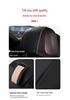 Nappa Leather Memory Foam Car Headrest & Lumbar Pillow Cushion
