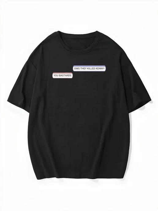 Oversized T-shirt with South Park print S
