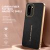 Phone Case For OnePlus 15R 5G / Ace 6 5G / Ace 6T 5G Anti Scratch Litchi Texture TPU Leather PU Phone Back Cover