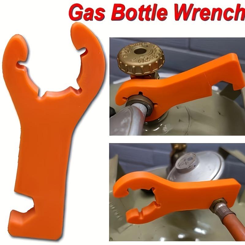 2-in-1 Magnetic Gas Cylinder Wrench – for RV, Caravan & Outdoor Barbecue Gas Bottle, RV Gas Cylinder Wrench