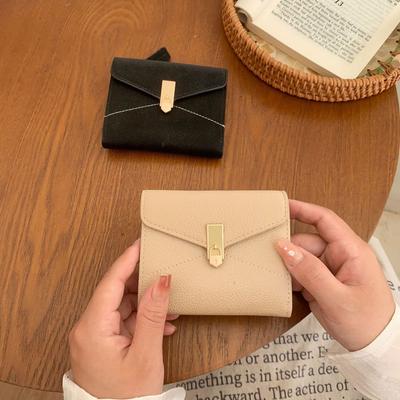 New Women's Wallet Women's High-end Short Ins Women's Wallet Change Card Bag Wallet Women's Clutch Bag