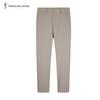 Men's Solid Fleece-Lined Straight-Leg Casual Pants