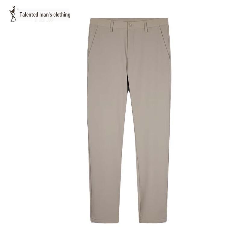 TRIES Men's Basic Fleece-Lined Casual Pants 51248E3118