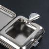 1PC Ashtray Outdoor Portable Pocket Ashtray Mini Metal Ashtray Portable Small Creative Car Smoking Accessories Ash Tray