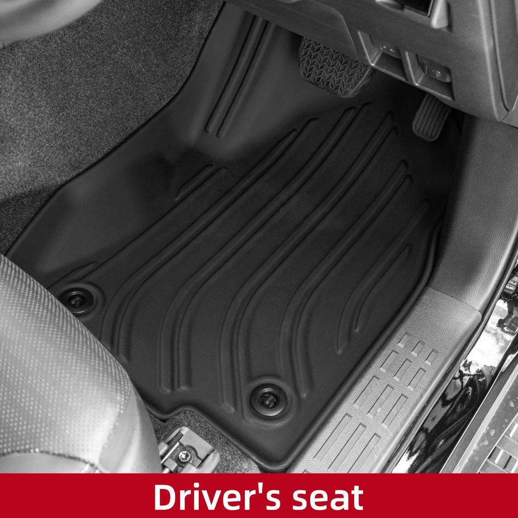 Right Drive for Toyota Land Cruiser Prado LC250 5seat 2025 All-weather Floor Mats Trunk Pad Car Interior Accessories Black
