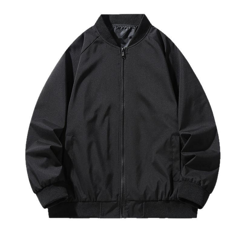 Men's Baseball Uniforms In Spring and Autumn Versatile Trendy Jacket Casual Stand Collar