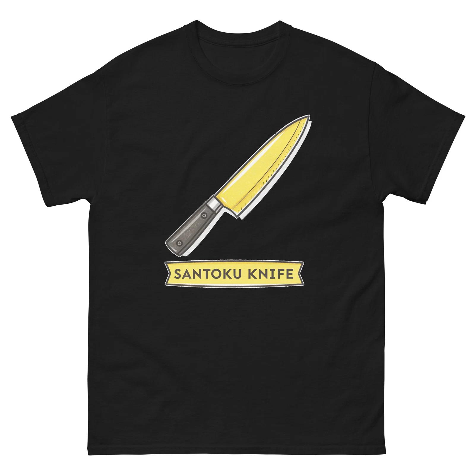 Santoku Knife Kitchen Home Cooking Culinary Utensil T-Shirt 3XL