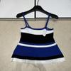 European Style Heart Brooch Knit Camisole - Slimming Versatile Summer Top 2026