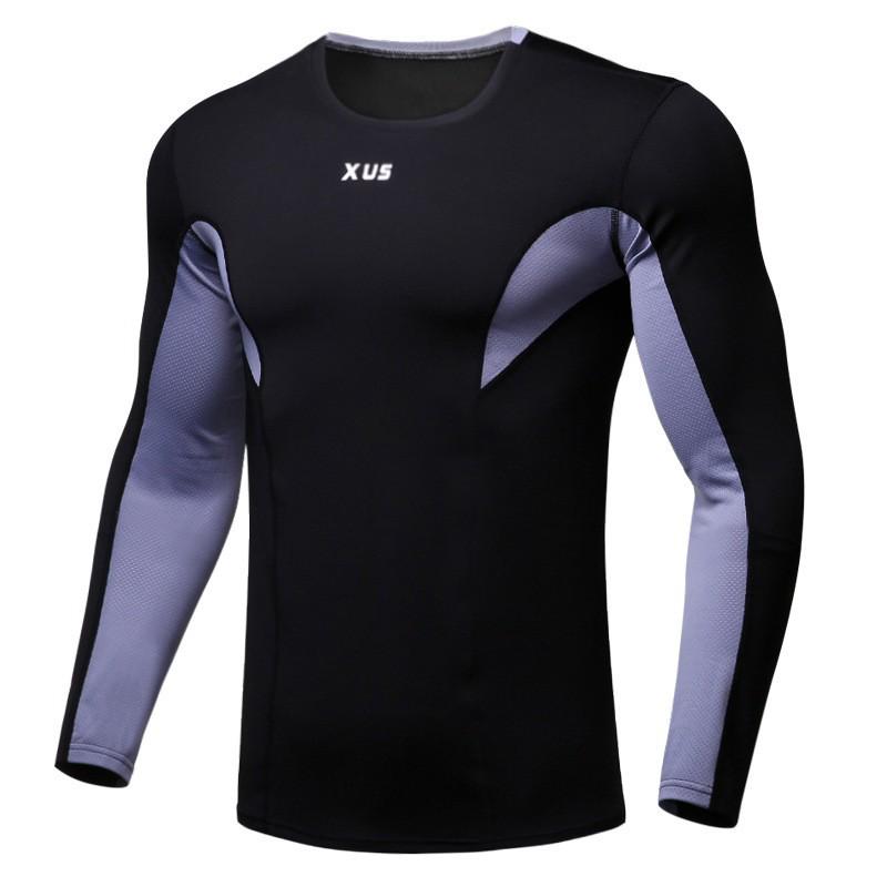 Herbst- & Winter Schnelltrocknende Langarm-Tights zum Laufen & für Fitness