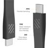 OEM 90 Degree High-Power 60W Data Transfer Cable with 3A PD  Fast Charging Type-C Data Cable for Mobile Phones Tablets