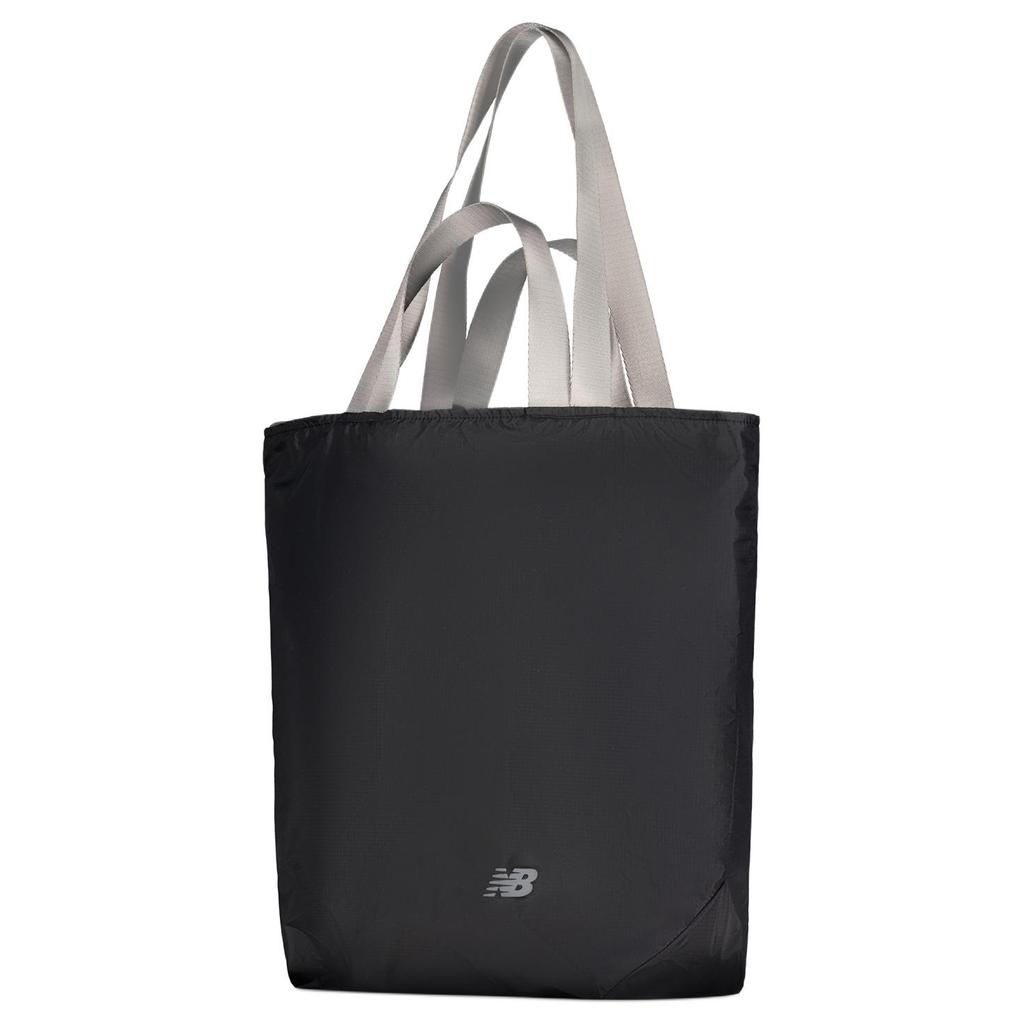 New Balance Fabric Tote Bag, Shopping Bag, Shoulder Bag, Handbag Unisex Black LAB52416