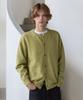 Decoroso Comfort Round Neck Cardigan [Green]