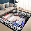 HOT Rod Wave 3D Print Rapper Star Rug Carpet for Living Room Bedroom Home Decor,kids Play Non-slip for Sofa Doormat