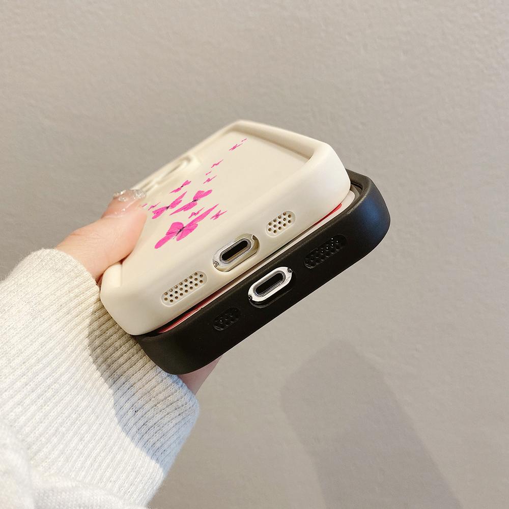 Husă pentru telefon Moale Ochi de înger TPU pentru Samsung A05 A04 A30 A50 A13 A23 A53 A14 A24 A34 A54 A15 A25 A35 A55 S20 S23 FE S24 Ultra Ae58 Design de artă fluture