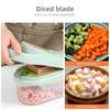 Vegetable Chopper Food Slicer 15 In 1 Multifunctional Kitchen Vegetable Slicer Dicer Cutter with 9