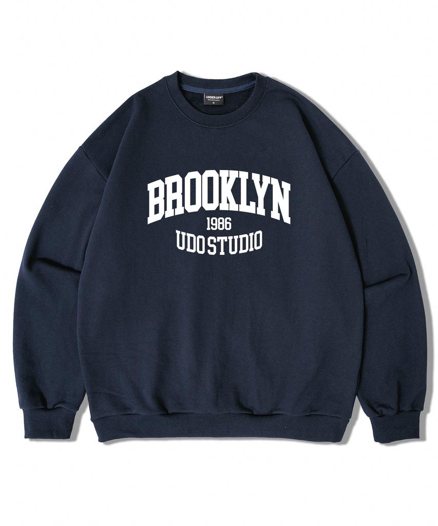 UNDEROFF Authentic Relaxed Brooklyn Oatmeal Sweatshirt