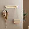Scalable Clothes Hanger Organizer Wall-Mounted Adjustable Clothes Hangers Storage Rack for Closet Laundry Room
